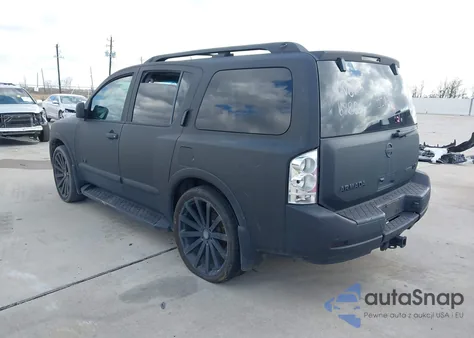 2008 Nissan Armada Le from USA, damaged, VIN 5N1BA08D58N616980